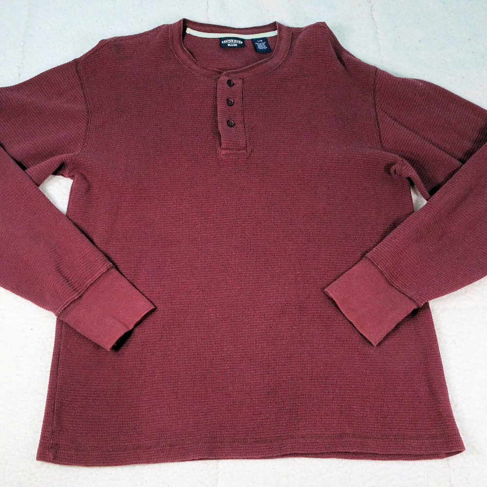 Canyon River Blues Burgundy Thermal Large